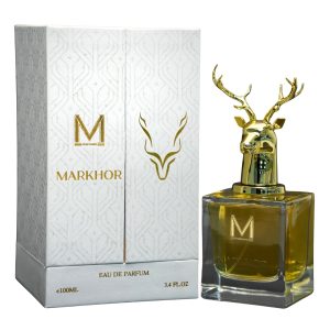 MARKHOR – Luxury Spicy Leathery Perfume for Men | Musk Ghazal, Resin & Oud (100ml)